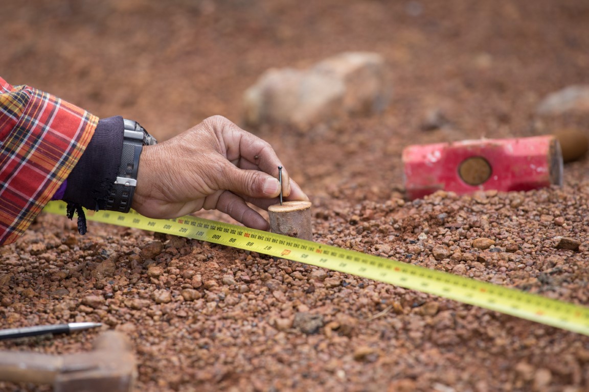Medir correctamente terreno