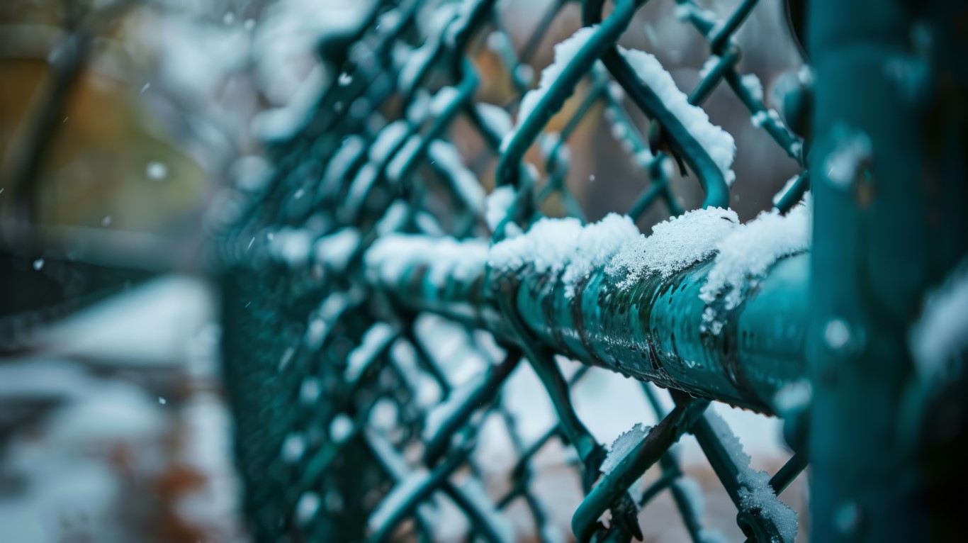 Mantenimiento invierno vallas metálicas