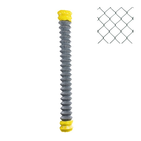 Malha Simples de Torção Galvanizada Rolo de 25 metros