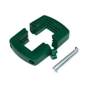 Abrazadera malla H. PVC