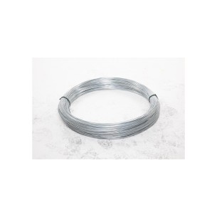 Alambre liso galvanizado 2.60 mm. 1 kg.