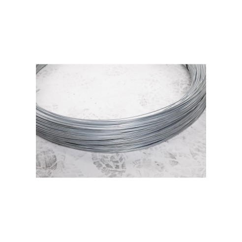 Alambre liso galvanizado 2.60 mm. 1 kg.