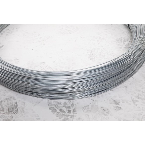 Alambre liso galvanizado 2.60 mm. Mazo 25 kg.